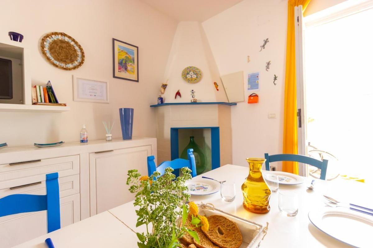 Villa Ranieri-Casa Con Vista A Campo Di Mare Torre San Gennaro エクステリア 写真